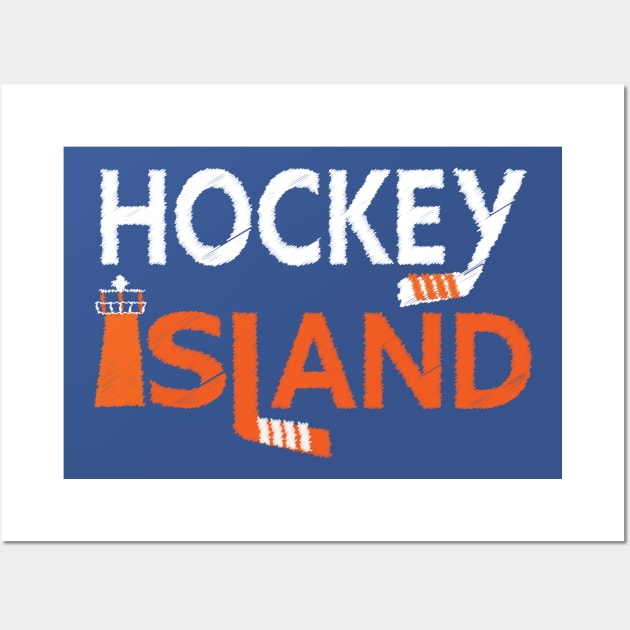 Hockey Island Wall Art by MAS Design Co